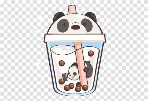 Bubbletea Tea Panda Cute Kawaii Freetoedit Boba We Bare Bears Leisure Activities Performer