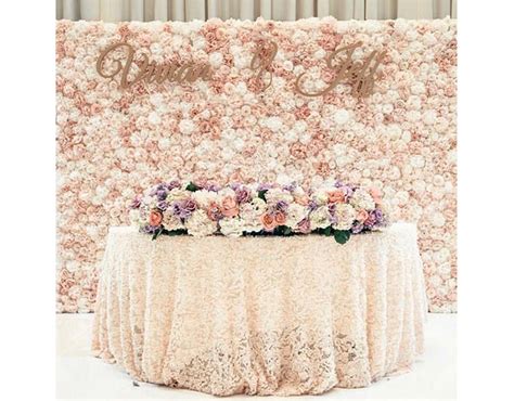 Flower Wall Backdrop 3d Artifical Simulation Flora Wall Etsy