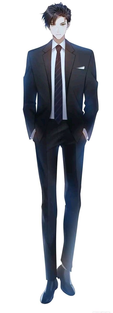 Anime Boy Suit Pfp