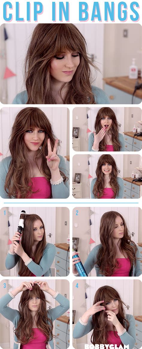 How To Get A Look With Bangs Without Cutting Your Hair Alldaychic