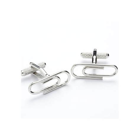 Paperclip Novelty Cufflinks From Ties Planet Uk