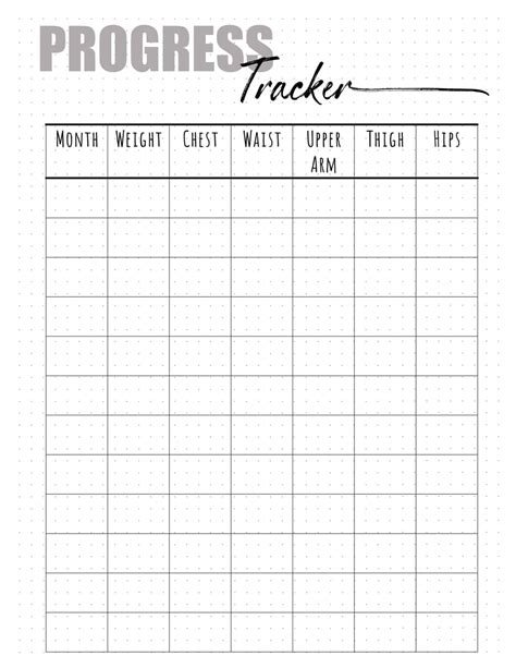 Free Weight Loss Tracker Printable Customize Before You Print