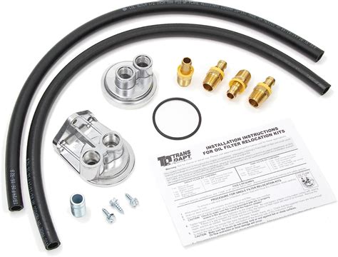 Trans Dapt 1113 Oil Filter Relocation Kit Oil Filters And Accessories