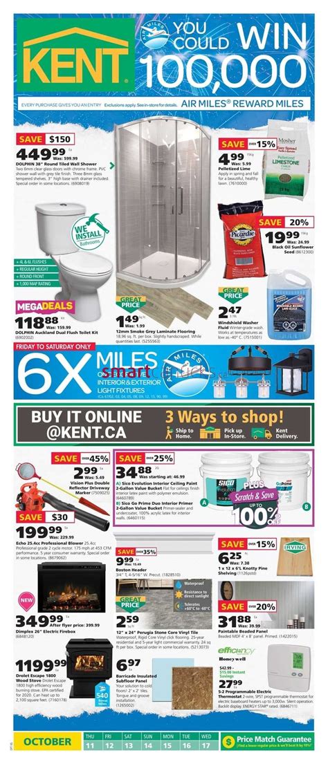 Saint john, nb e2l 4g7. Kent Building Supplies Canada Flyers