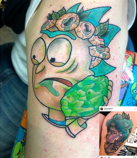 Culture 50 Awesome Rick And Morty Tattoos That Will Blow
