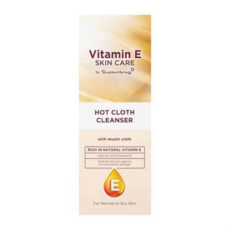 Superdrug Vitamin E Hot Cloth Cleanser Ml Skin Superdrug