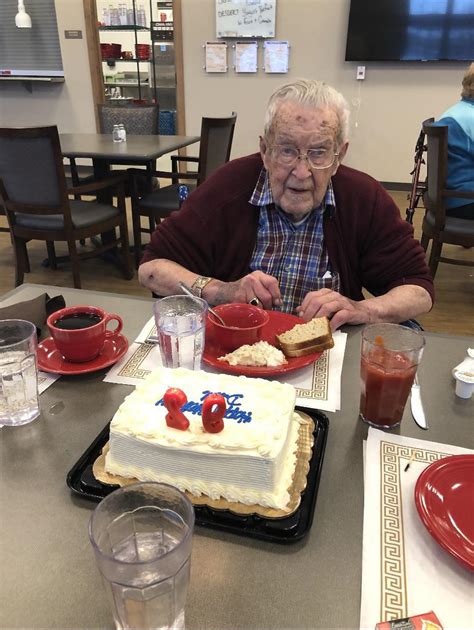 My Grandpa Passed Away At The Age Of 92 This Morning This Was Him On His 92nd Birthday The