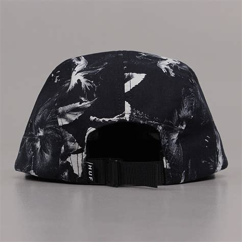 Custom embroidery (flat & 3d/puff) for custom logo hats, embroidered hats, corporate hats, business hats, & promotional hats. Huf Mens Floral 5 Panel Volley Five Leaves Flower Cap ...