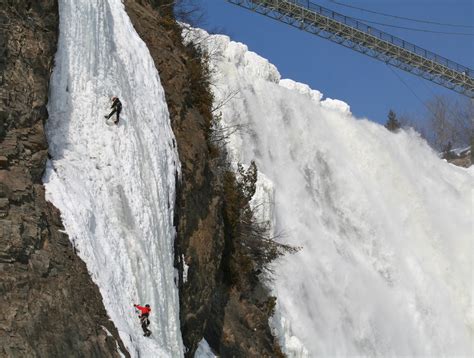 Montmorency Falls Is Classic Quebec Ice Climb Gripped Magazine
