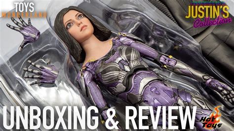 Hot Toys Alita Battle Angel Unboxing And Review Youtube