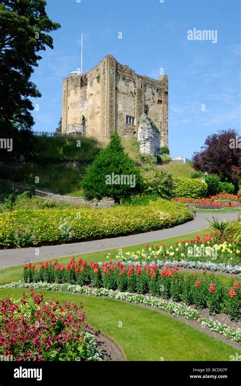 Guildford Castle And Grounds Surrey England Uk Stock Photo Alamy