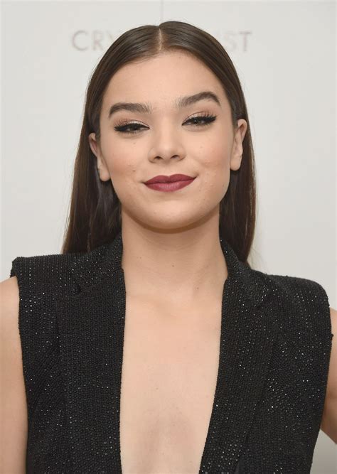 In addition to her acting career, steinfeld also has. HAILEE STEINFELD at Swarovski Crystaldust Collection ...