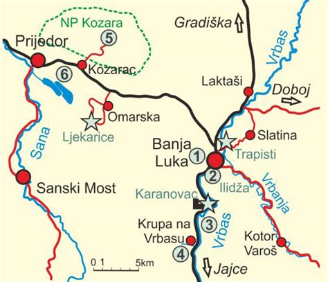 Banja Luka And Kozara National Park