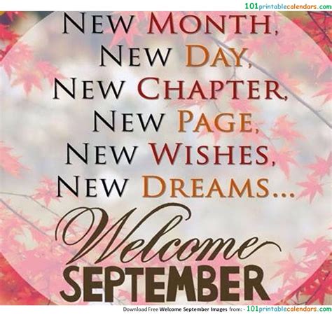 Welcome September Images and Quotes | September images, Welcome september images, Welcome september