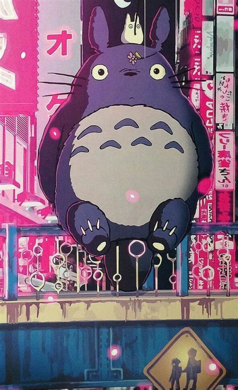Spirited Away Totoro And No Face Chihiro Ghibli Wallpapers Art