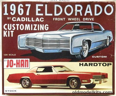 Jo Han 1 25 1967 Cadillac Eldorado Hardtop Customizing Kit Stock