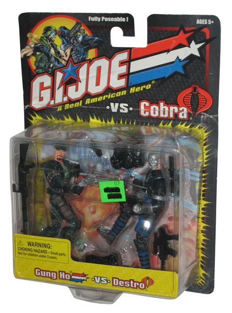 Gi Joe Vs Cobra Gung Ho Vs Destro Hasbro Figure Set
