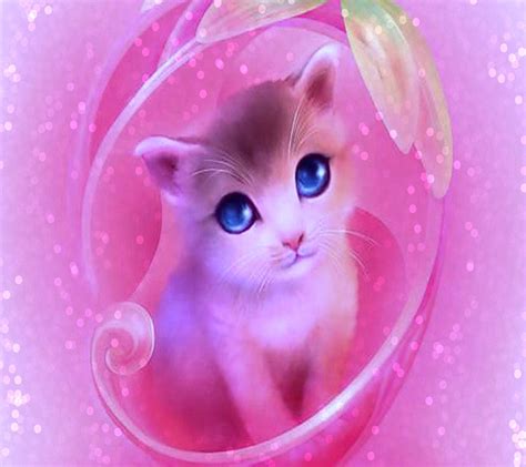 Pink Cat Desktop Wallpapers Top Free Pink Cat Desktop Backgrounds
