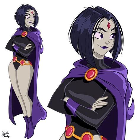 Repost Kaylacoombs My Version Of Raven Everyones Favourite Goth Half Demon Teen Titan I