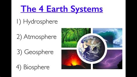 The Four Earth Systems Otosection
