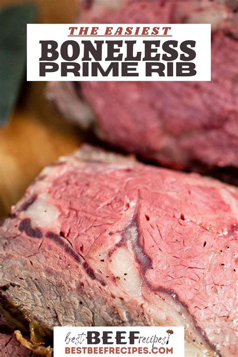 Cook Up An Unforgettable Holiday Dinner With Our Easy Boneless Prime Rib Recipe Only 5 Minutes