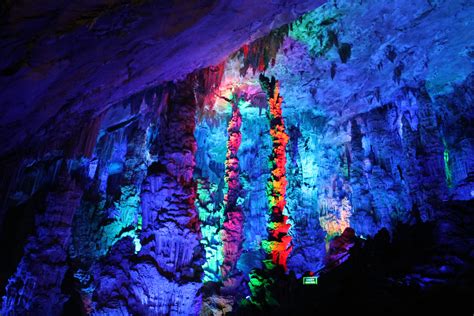 Reed Flute Cave In Guilin China I Put My Life On A Shelf