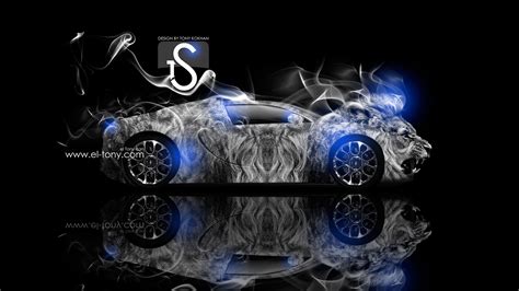Bugatti Veyron Lion Smoke Power 2013 El Tony