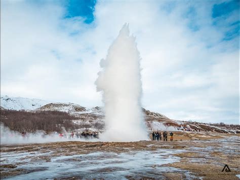 Geysir Hot Springs Icelandic Geothermal Field And Geysers