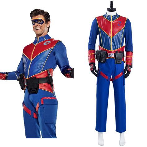 Henry Cosplay Danger Captain Man Costume Adult Uniform Eye Mask Outfits