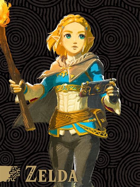 Official Character Artwork Released For Tears Of The Kingdom Zelda