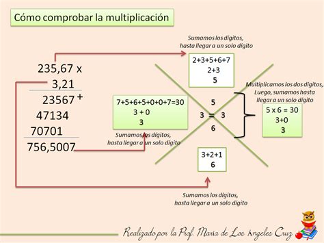 Como Comprobar Una Multiplicacion Clueidea