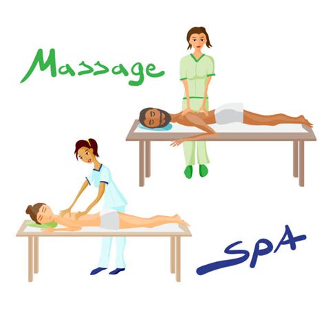 Royalty Free Massage Therapist Clip Art Vector Images And Illustrations Istock