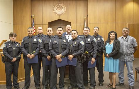 Gila River Police Department Swears In Seven Officers June 17 2016