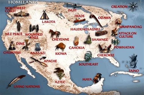 The beginning : Native American Tribes