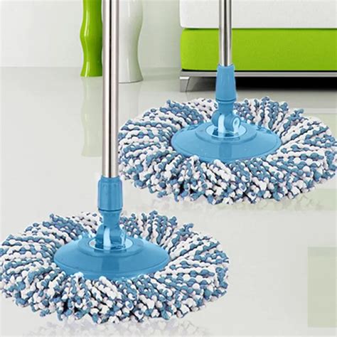 New 1pc Microfiber Mop Head Replacement 360 Rotating Head Easy Magic