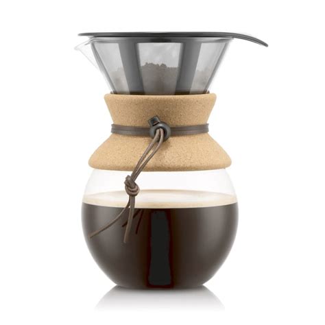 Pour Over Coffee Brewer With Reusable Filter From Bodum