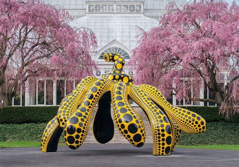 Maybe you would like to learn more about one of these? Yayoi Kusama New York Botanical Garden takeover