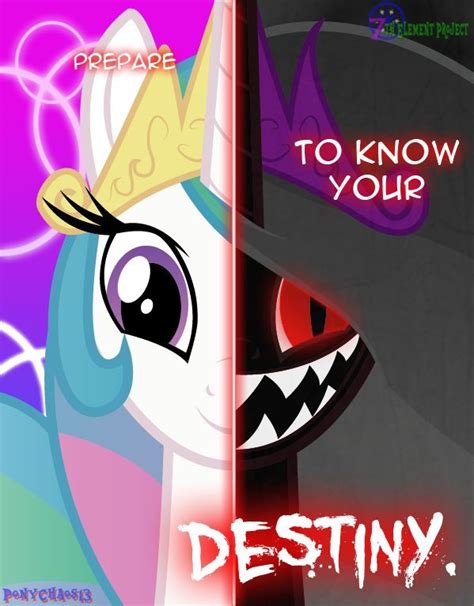 Dark Princess Celestia Equirin Infestation By Ponychaos13 On