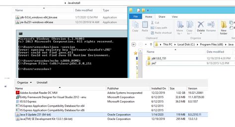 Windows Server R How Correctly Install Jre Jdk For Java Application And Verify It