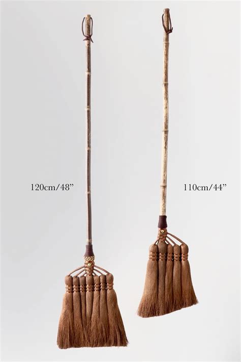 Japanese Artisan Palm Broom 120cm48 Two Persimmons Broom Artisan