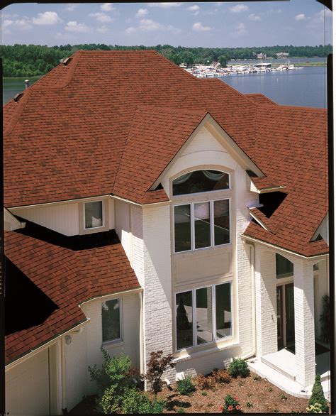 Certainteed Independence Shingle Shown In Cottage Red Roofing In