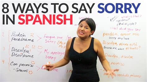 I have many faults and i. How to say "sorry" in Spanish - Top 8 ways - YouTube