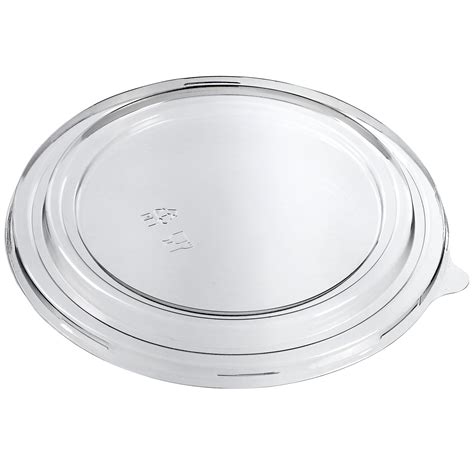 Solia Es31279 Clear Plastic Lid For 439 Oz Kraft Salad Bowl 300case