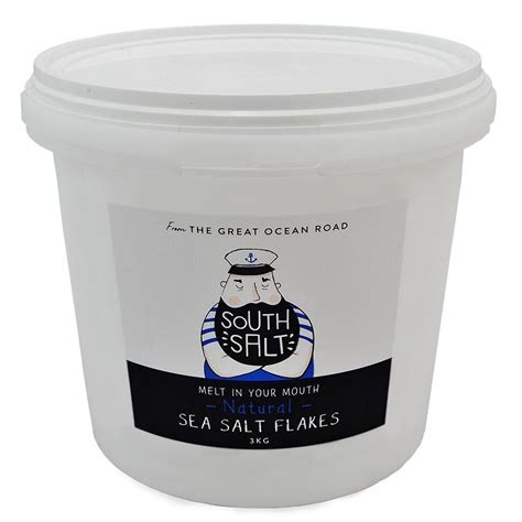 South Salt Natural Sea Salt Flakes 3kg South Salt