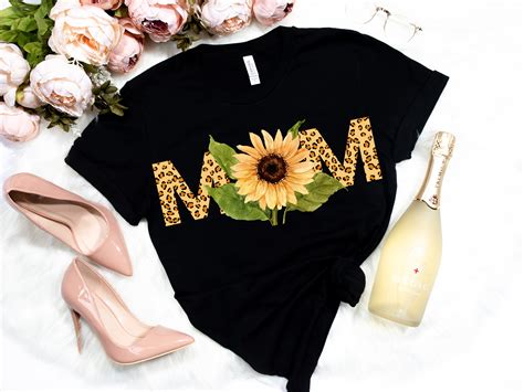 Mom Shirt Flower Mom Shirt Mothers Day Shirt Mama Shirt Ts Etsy