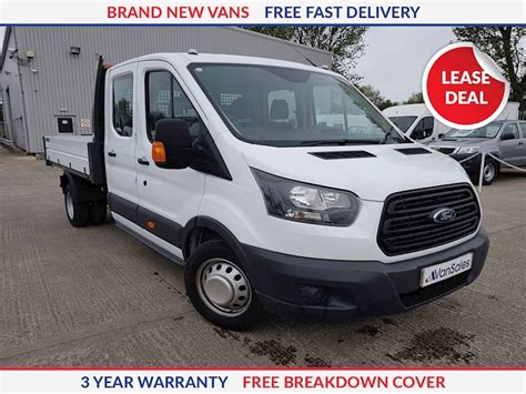 New Ford Transit 350 L3 Rwd 20 Ecoblue 130ps Double Cab Tipper Lwb