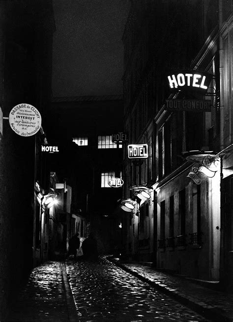 Brassai Hotel Boulevard De Clichy C 193032 Architecture Parisienne