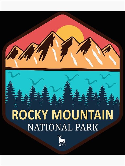 Rocky Mountain National Park Poster For Sale By Artist Sign Redbubble