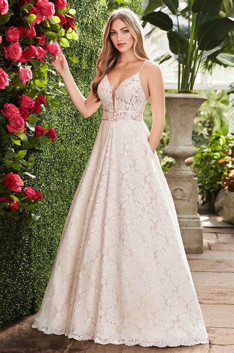 Open Back Lace Wedding Dress Style 2266 Mikaella Bridal