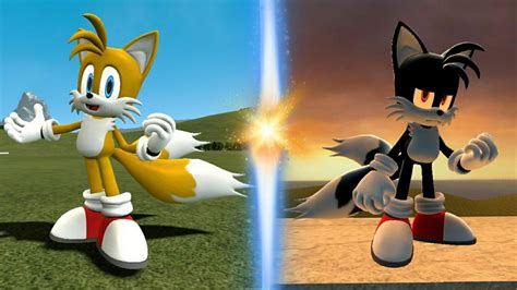 Tails And Evil Tails By Darktails X On Deviantart